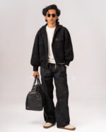 Black Stripe Trouser - Image 4