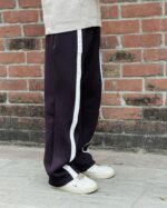 China Maroon Stripe Trouser - Image 3