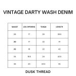 Vintage Darty wash  Denim - Image 5