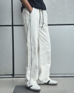 White Stripe Trouser - Image 2